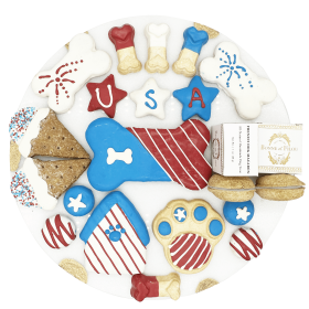 USA TheM Dog Treats Gift Box  - 21 treats