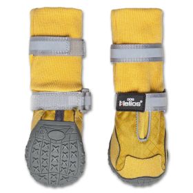 Dog Helios 'Traverse' Premium Grip High-Ankle Outdoor Dog Boots - Yellow - X-S