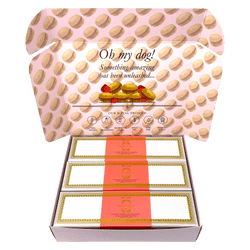 Dog Macaron Combo Gift Pack - 3 Rose