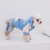 Touchdog 'Heritage' Soft-Cotton Fashion Dog Hoodie - Blue - L